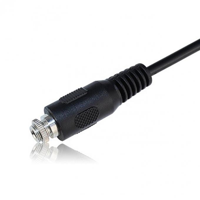 Screw Male to Female 3.5mm 3 Poles TRS Audio Jack Cable 2