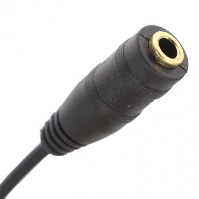1 Male To 2 Female Split 3.5mm Stereo Jack Headphone Audio Y Splitter Cable 1