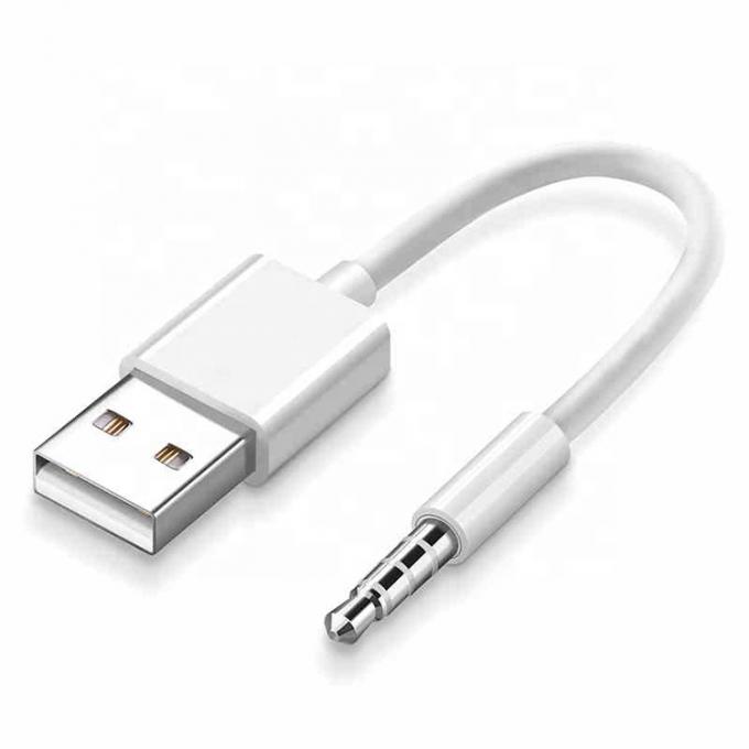 USB 2.0 Female to 3.5mm Jack 3 Poles AUX Converter Adapter for Car Audio Speaker 0
