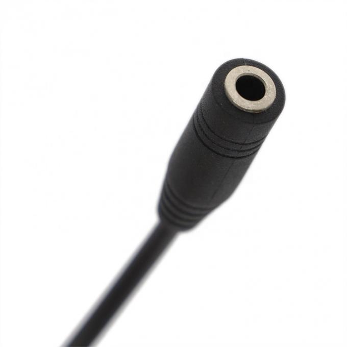 RJ9 RJ10 to Female 3.5mm CTIA Plug Audio Jack Headset Adapter Cable for Office Phone 2