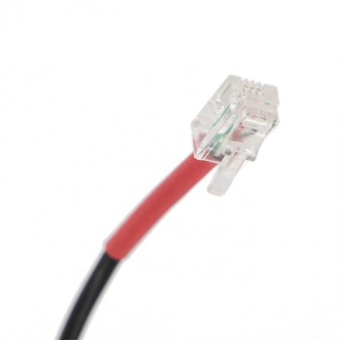 RJ9 RJ10 to Female 3.5mm CTIA Plug Audio Jack Headset Adapter Cable for Office Phone 3