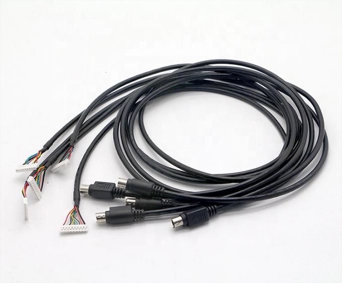 CUSTOM  S Video 8 PIN Mini DIN To 9 PIN JST Connector PC Engine Controller Cable 3
