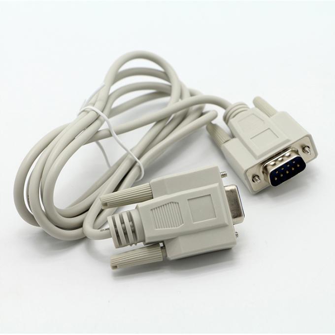 OEM Shield Male to Female DB9 RS232 9 Pin Straight Through Extension Serial Data Cable 3