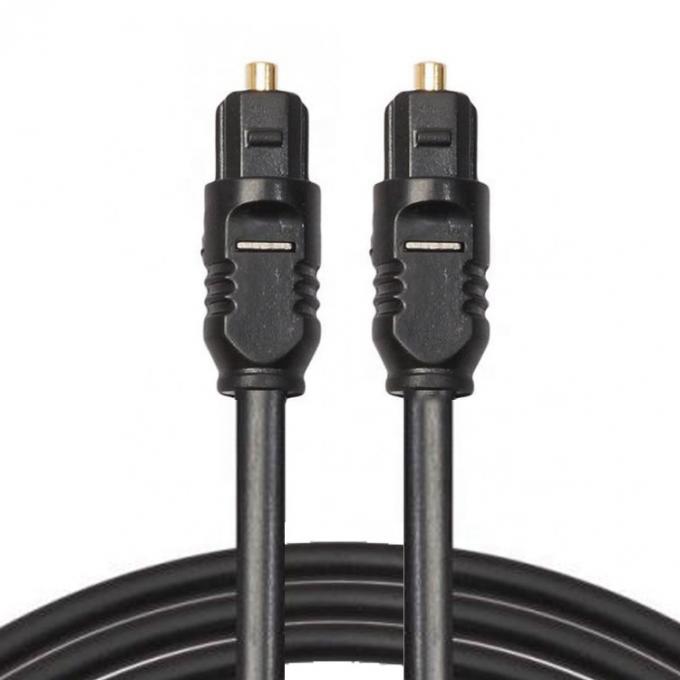 High Quality Thin 1M 2 M 3M 5M Fiber Optic Toslink Spdif Gold Optical Digital Audio Cable 1