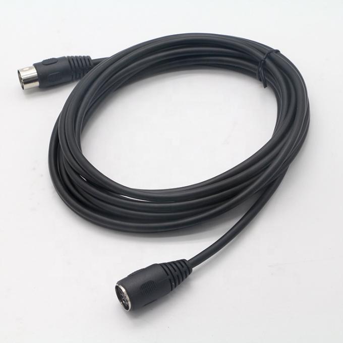 Custom Midi Signal Male To Male Female 7 Pin DIN Controller Audio Stereo Extension Cable 4