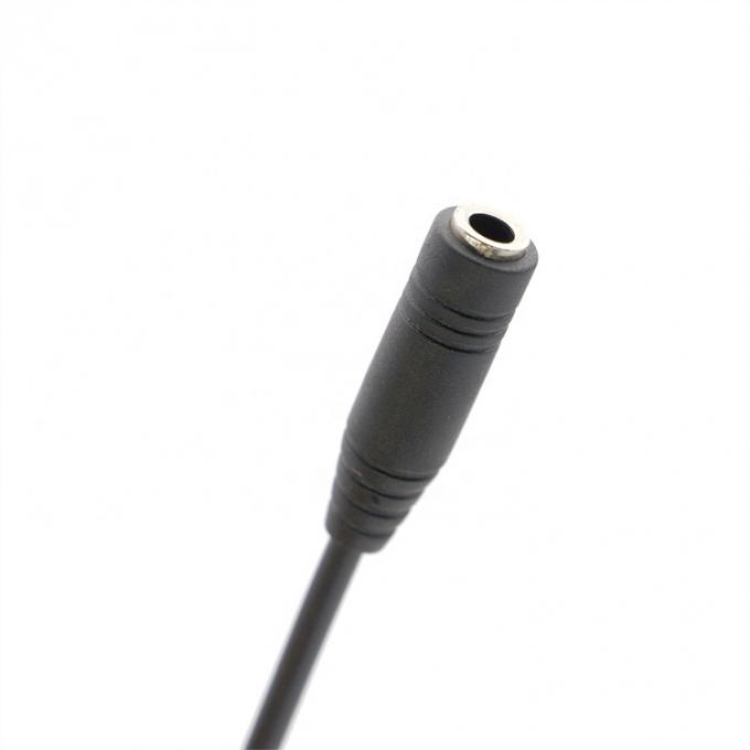 CUSTOM RJ9 RJ10 to Female 3.5mm Audio Jack Headset Adapter Cable for Office Phone 4