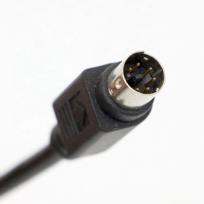 CUSTOM 1M 3M Shield S Video Male To Male Mini Din 6 Pin cable 4