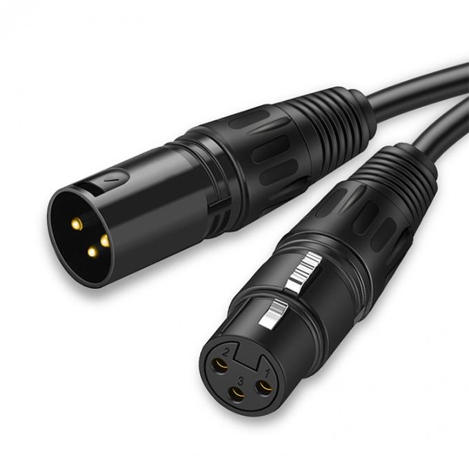 OEM HiFi Microfono Microphone 3 PIN XLR Connector Audio Jack Male To XLR Female DMX Cable 2