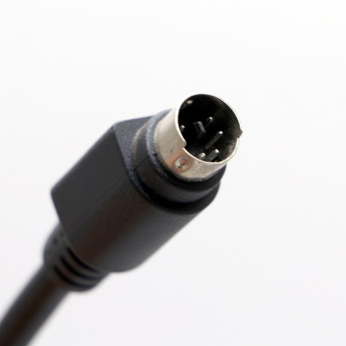 Custom Male To Male 6 PIN Mini DIN Plug Video Audio MIDI Extension Cable For PS2 Keyboard 1