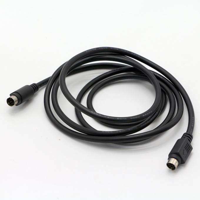 Custom Male To Male 6 PIN Mini DIN Plug Video Audio MIDI Extension Cable For PS2 Keyboard 4
