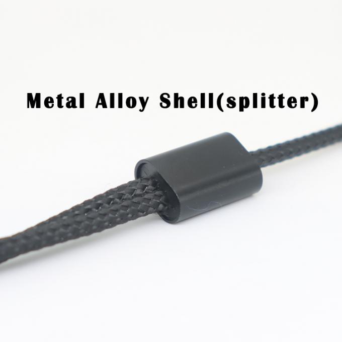 1 Input to 2 Output Y Shape 3.5mm AUX Stereo Audio Mic Headphone Splitter Adapter Cable 4