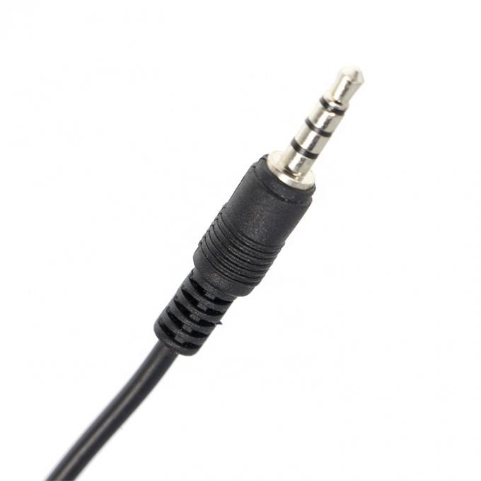 Custom 3ft 3.5mm Male Aux Audio Jack to USB 2.0 Male Data Charger Cable for car speaker 3