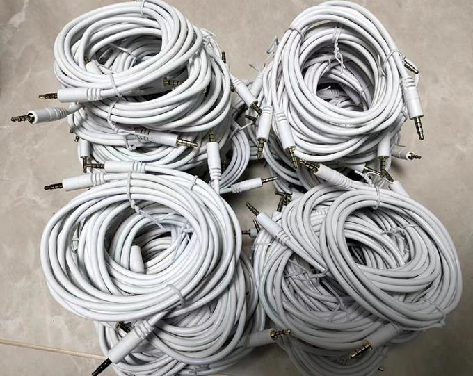 3.5mm Male to Male Female Stereo AUX 3 Poles TRS 4 Poles TRRS Mono Jack Microphone Patch Audio Extension Cable 7