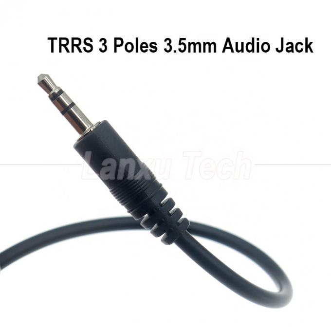 OEM Customization 1M 2M 3M 5M 10M 3 Poles TRS Male to Male 3.5mm Aux Stereo Jack Audio Extension Cable 2