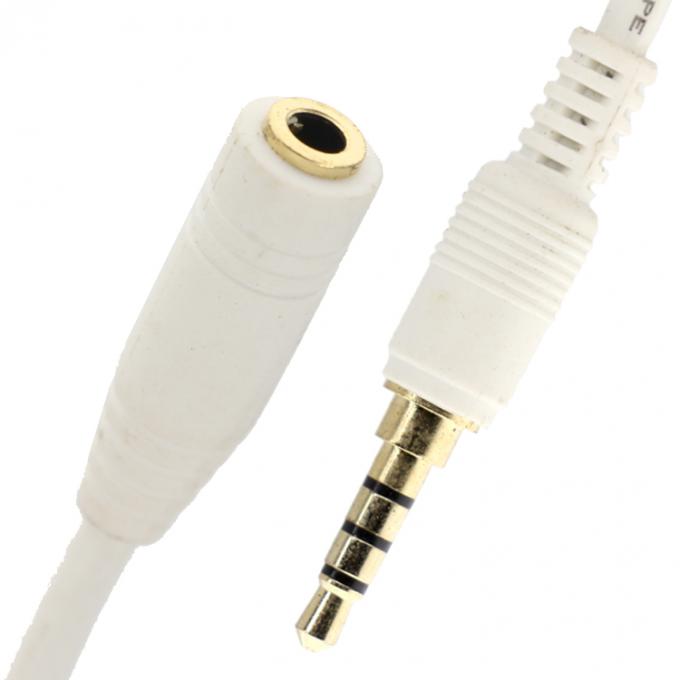 1m 2m 3m 5m 10m 3.5mm Audio Jack TRRS Male To 3.5mm TRRS Female Stereo Aux Audio Extension Cable 0