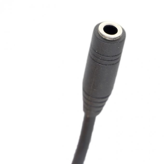Short 20cm 3.5mm 4 Poles TRRS Male To 3.5mm TRRS Female Stereo Aux Audio Extension Cable 2