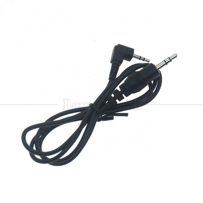 Customization 2.5mm Male to 90 Degree Right Angle 3.5mm Male Stereo Jack Aux Audio Converter Adapter Cable 2