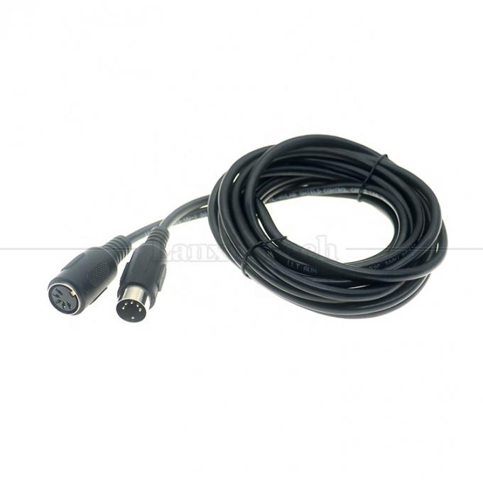 High Quality 1M 3M 5M Male to Female MIDI 5 PIN DIN Extension Cable for Audio Keyboard Guitar 3