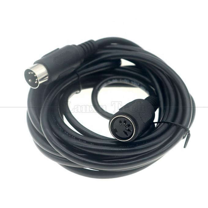 High Quality 1M 2M 3M 5M 10M Male to Female 5PIN DIN Connector MIDI Power Link Extension Cable for CCTV Camera TV 3