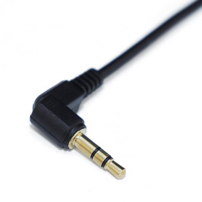 0.2M 1M 2M 3M 10M 90 Degree Angle Male to Male 3 Poles TRS Stereo Audio Jack Extension Cable for Headphone Car Speaker 5