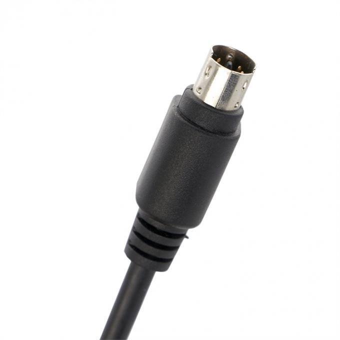 Customization 6 7 8 PIN MINI DIN to Pigtail Open Tinned Wire Cable 2
