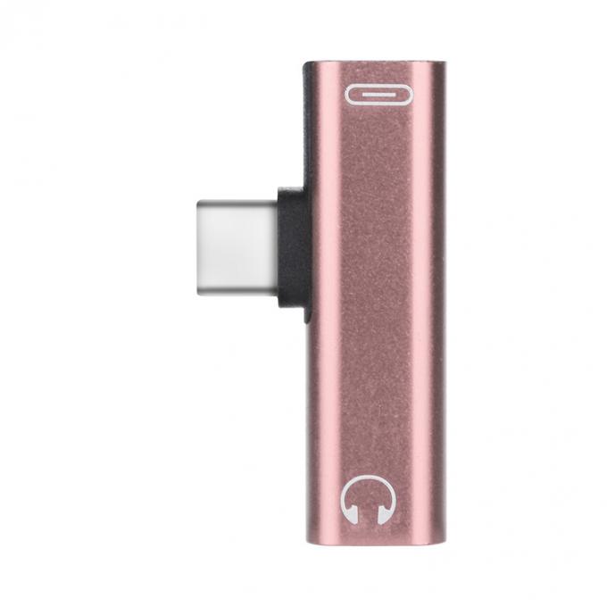 2 in 1 USB Type C to 3.5mm Jack PD Charging Headphone Audio Adapter 6
