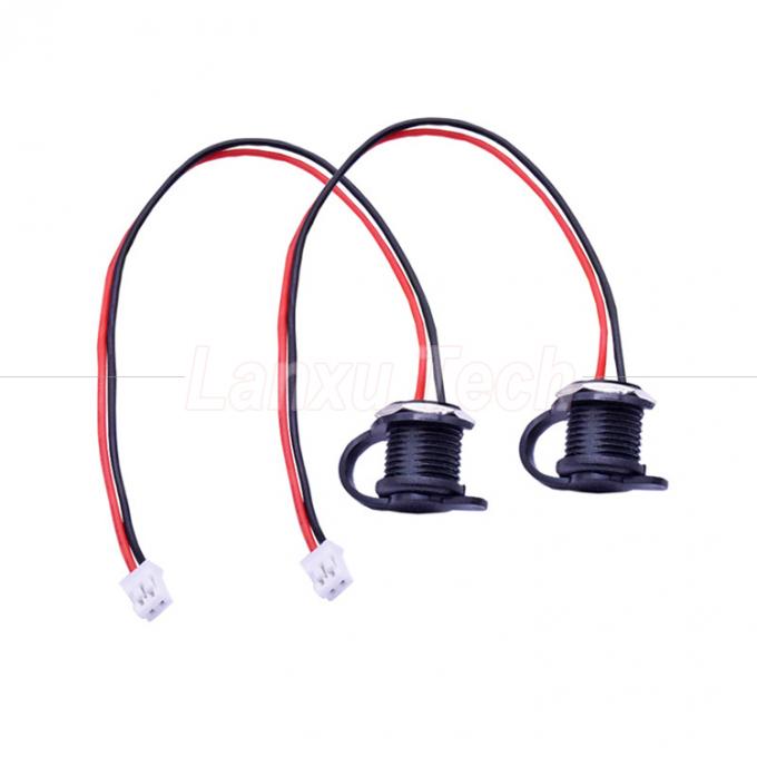 Waterproof Cap USB Type C Female Socket Jack to 2 Pin PH 2.0 XH 2.54  SH1.0  VH ZH MX Connector Cable 2