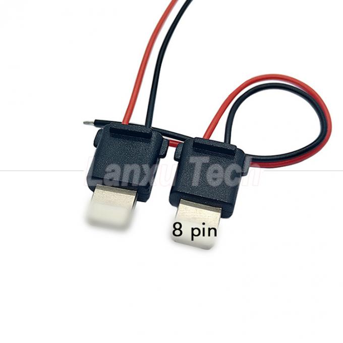USB Type C 2 Pin Male Plug Connector Cable for Phone Power Bank 4