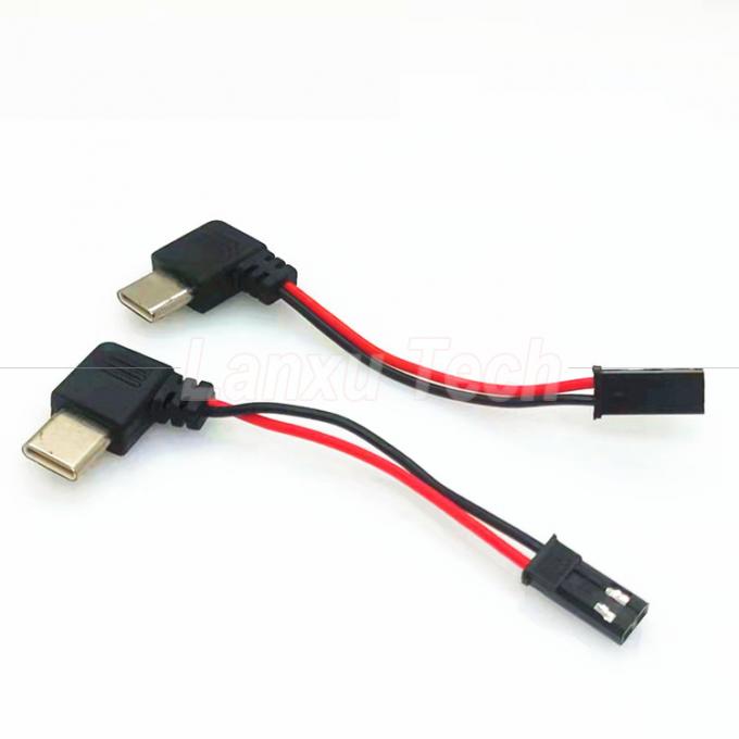 90 Degree Right Angle USB 8 Pin Micro Type C to JST SYP Connector Cable for Motorcycle Rider Magnetic Cell Phone Holder 2