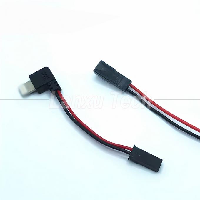 90 Degree Right Angle USB 8 Pin Micro Type C to JST SYP Connector Cable for Motorcycle Rider Magnetic Cell Phone Holder 4