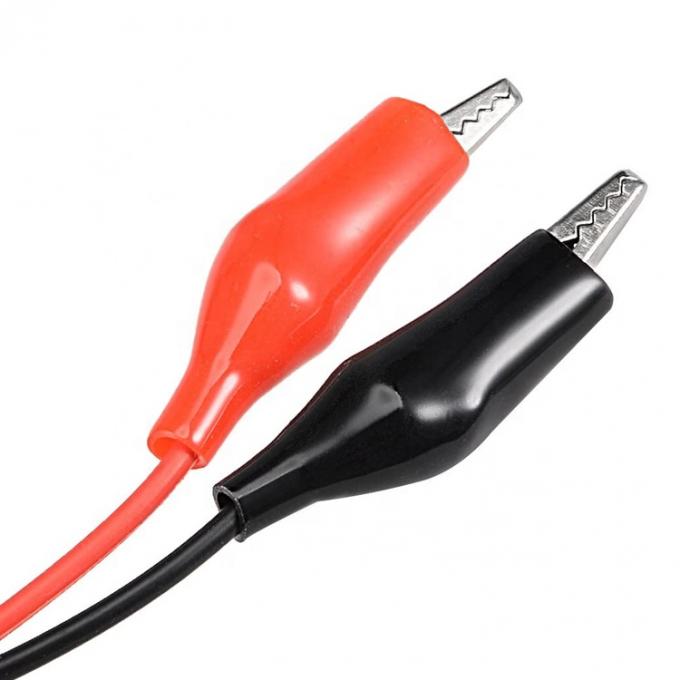 5.5x2.1mm DC Female to Dual Alligator Clips Power Testing Adapter Cable 1