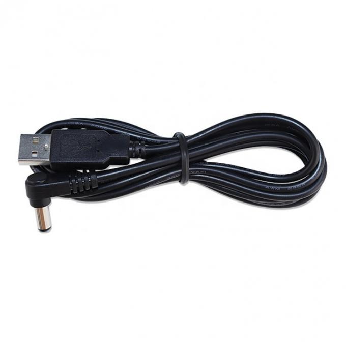 Custom USB Male to Right Angle 5.5 X 2.1mm 2.5 3.5 1.35 Connector  Male DC Cable 7