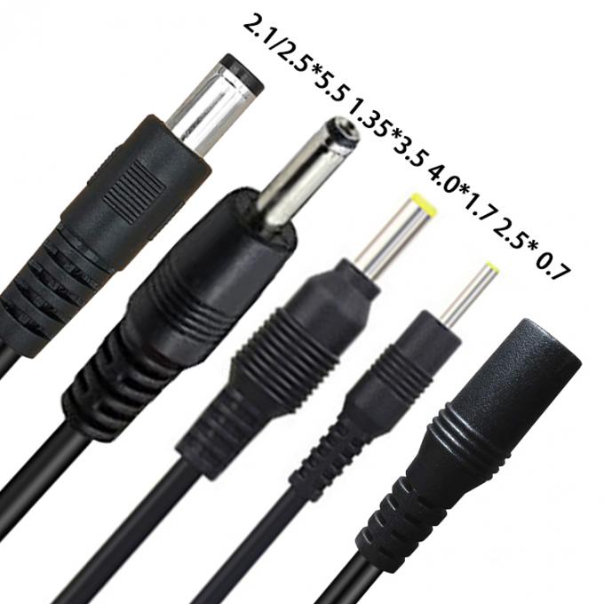 CUSTOM 5V 1A 2A Male to Male Female 5521 5525 3.5mm DC Power Extension Cable 2
