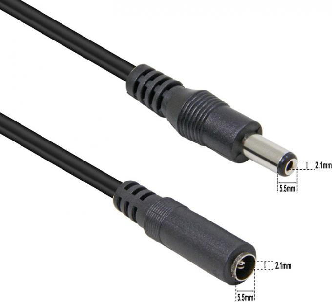 1M 2M 3M Male to Female 5.5X2.1mm DC Jack Power Supply Extension Charger Cable for CCTV Camera Led Strip 5
