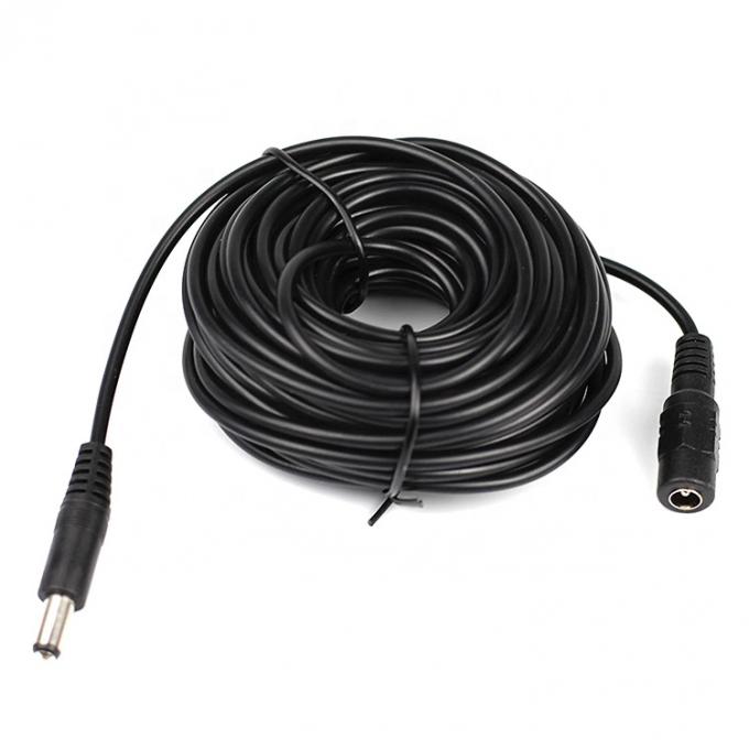 CUSTOM 5V 1A 2A Male to Male Female 5521 5525 3.5mm DC Power Extension Cable 5
