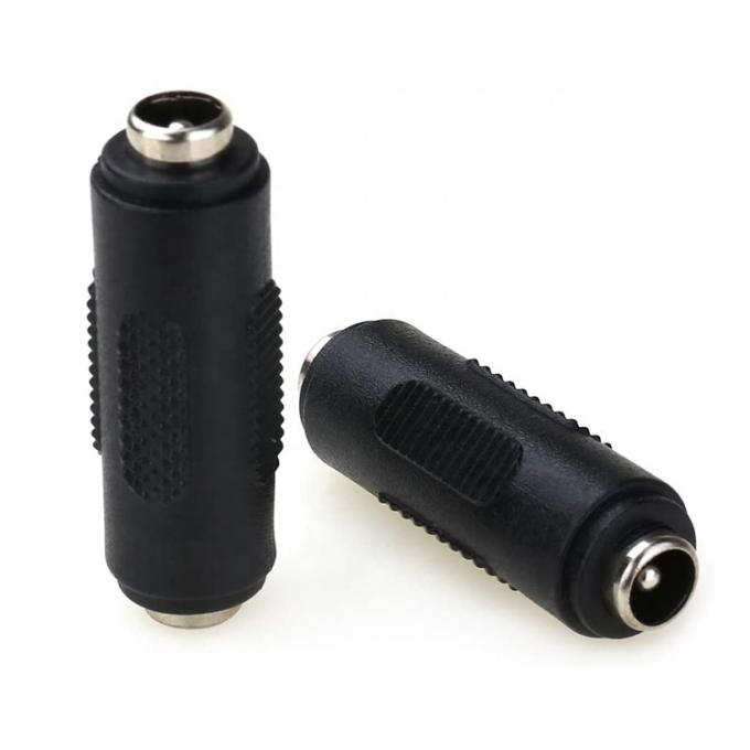 12V 24V  Male Female 2.1x5.5mm 2.5x5.5mm DC Barrel Jack Power Connector Adapter 2