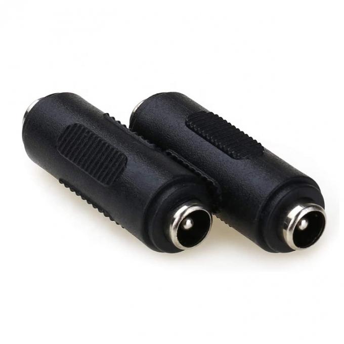 12V 24V  Male Female 2.1x5.5mm 2.5x5.5mm DC Barrel Jack Power Connector Adapter 1