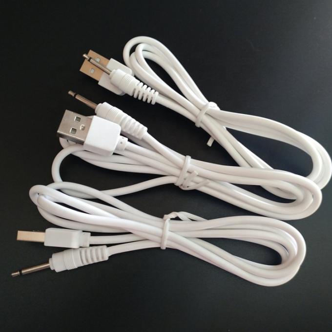 Multi Sizes USB to 2.5mm DC Jack Power Charging Cable for Vibrator 5