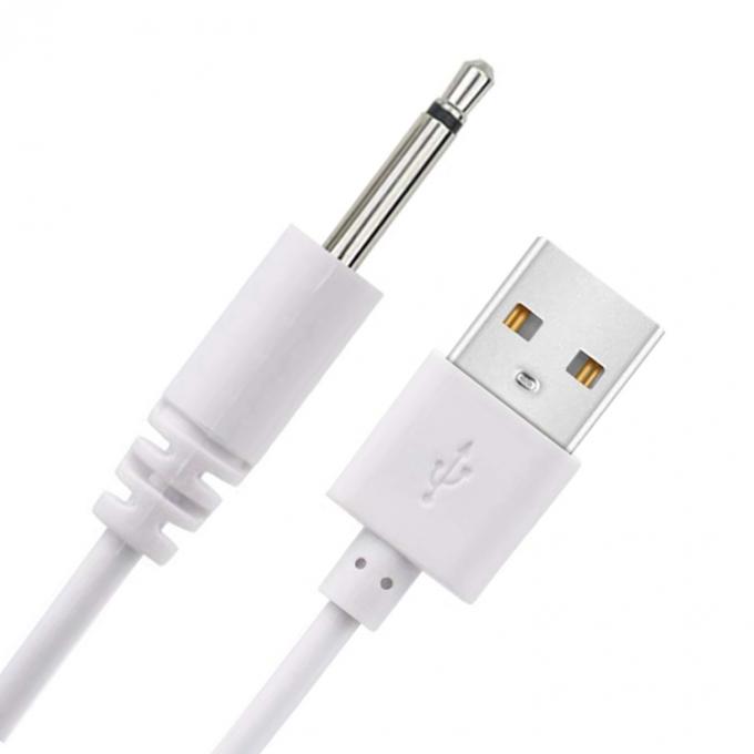 Multi Sizes USB to 2.5mm DC Jack Power Charging Cable for Vibrator 3