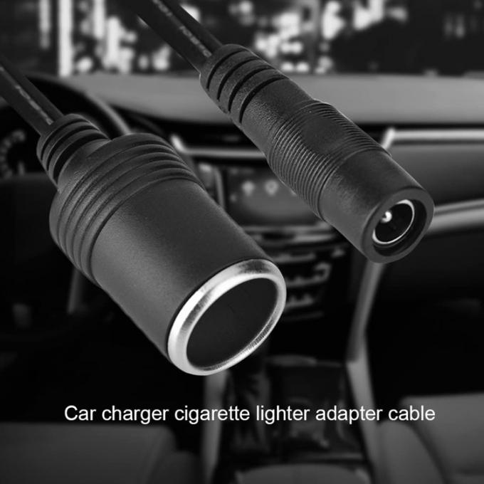 120W 12V 10A Female Car Cigarette Socket to DC 5.5mm x 2.1mm Power Adapter Cable 4
