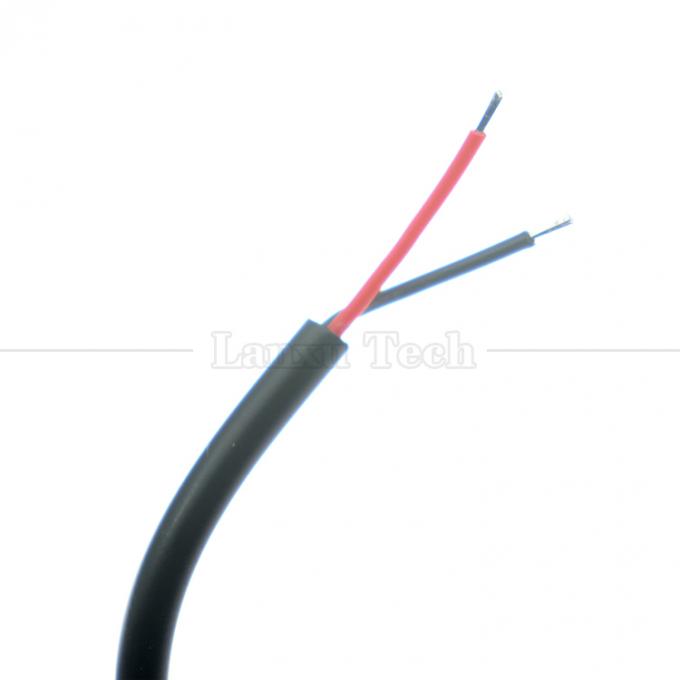 Customized DC Female Barrel Jack Plug 5.5x2.1mm Connector to Open Tinned Pigtail Wire Cable for Led Light 6