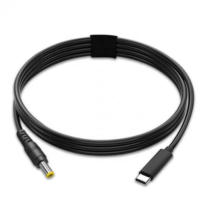 60W 20V 3A USB Type C PD Charging to DC Jack Power Adapter Cable for Laptop 4