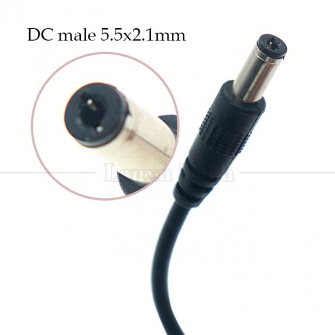 1m 3m 5m 10m 1A 2A 5A USB A Male to DC 5.5x2.1mm 3.5 1.35 4.0 1.7 Barrel Jack Power Charger Cable for LED CCTV Camer 3