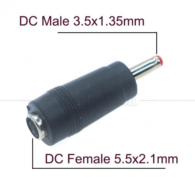 5.5x2.1mm Female to 3.5x1.35mm Male DC Power Jack Connector Adapter 1