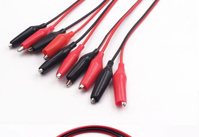 30cm DC 5.5x2.1mm Male Female to Dual Alligator Clips Power Supply DC Cable 5