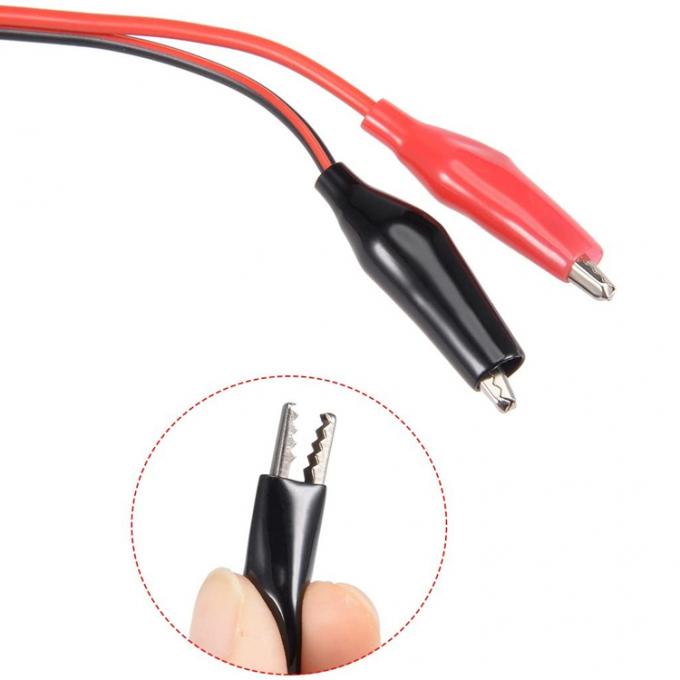 30cm DC Barrel Jack 5.5x2.1mm Male Female to Dual Alligator Clips Power Supply DC Cable for CCTV Camera 2