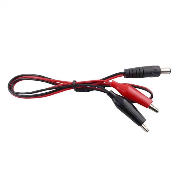 30cm DC Barrel Jack 5.5x2.1mm Male Female to Dual Alligator Clips Power Supply DC Cable for CCTV Camera 4