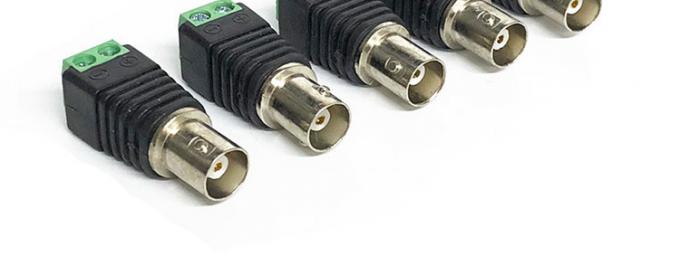 Solderless Screw Terminal BNC Female Male Connector Adapter for CCTV Camera Monitor Video Recorder 4