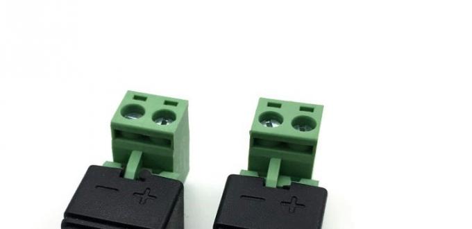 Solderless Insert Male Female 2.1 X 5.5mm DC Jack Connector Power Terminal Plug Adapter for LED Strip CCTV Camera 3