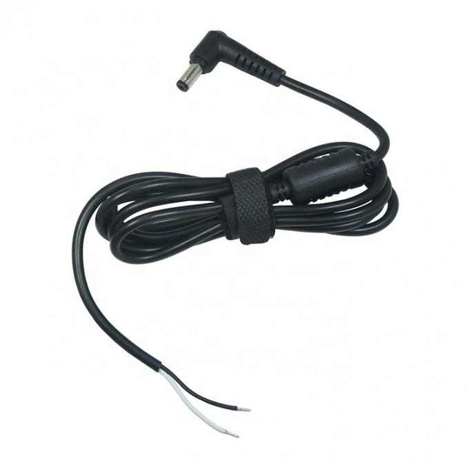 CUSTOM 90 Degree Right Angel DC Barrel Jack Male Female to Open Pigtail DC Power Charger Cable 2